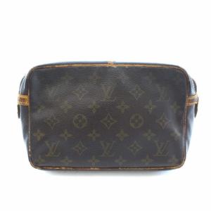 LOUIS VUITTON コンピエーニュ セカンドバッグ クラッチバッグ モノグラム PVC ブラウン M51847