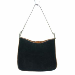 CELINE スエードレザーハンドバッグ ブラック