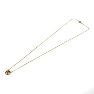 AHKAH ストーンレメディイニシャルEネックレス ペンダント K18 ゴールド