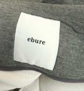 ebure ロンハーマン別注 オーバーサイズボンディングコート アウター ロング 36 グレー