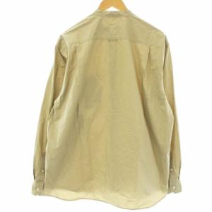 SOPHNET.  21SS BIG BAND COLLAR SHIRT べージュ