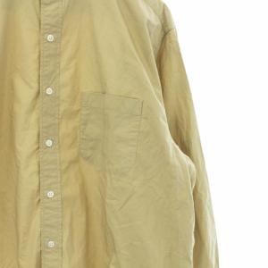 SOPHNET.  21SS BIG BAND COLLAR SHIRT べージュ