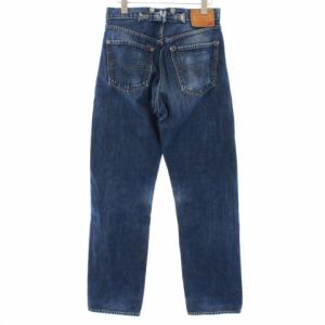 Levi's 96年製 デニムパンツ ボタンフライ ヴィンテージ サスペンダーボタン ブルー 