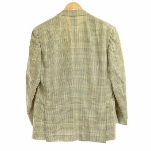 Christian Dior MONSIEUR ヴィンテージ ウールチェックテーラードジャケット AB-6 グリーン