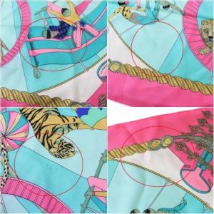 HERMES サーカス circus カレ マルチカラー