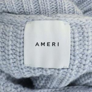 Ameri VINTAGE 近年 ニット セーター タートルネック 長袖 ライトブルー