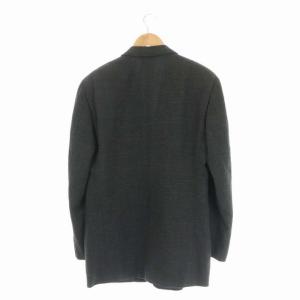 GIORGIO ARMANI テーラードジャケット ダークグレー