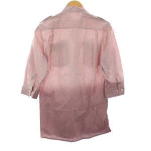 Neil Barrett STANDARD FIT チェック グラデーション バンドカラー シャツ イタリア製 38/15