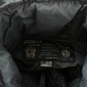 DIESEL フィールドジャケット M65 ミリタリージャケット ジップアップ S グレー