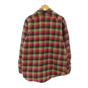 RRL ラルフローレン 長袖チェックシャツ レッド