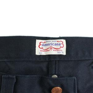 AMERICANA For グリーンレーベルリラクシング パンツ ストレート M ブラック