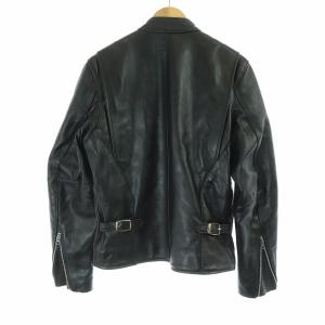 vanson Leathers leathers シングル ライダース ジャケット 革ジャン アウター  40   ブラック