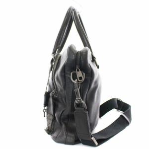 DOLCE&GABBANA ブリーフケース ビジネスバッグ 2way レザー ブラック