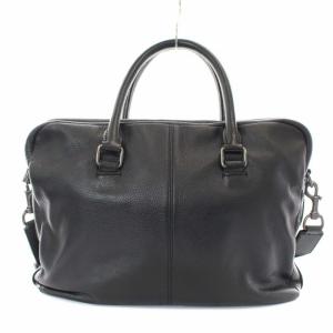 DOLCE&GABBANA ブリーフケース ビジネスバッグ 2way レザー ブラック