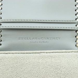 STELLA McCARTNEY ファラベラ 三つ折り財布 ウォレット チェーン ベジタリアンレザー スエード グレー