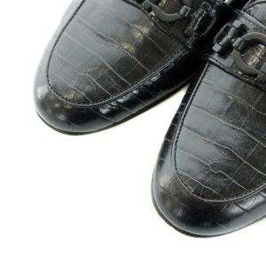 Salvatore Ferragamo ガンチーニ ローファー ブラック