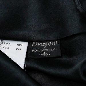 Diagram GRACE CONTINENTAL フレアスカート メッシュ 36 S ネイビー