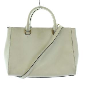 MICHAEL Michael Kors ハンドバッグ トートバッグ ショルダーバッグ 2way レザー ホワイト