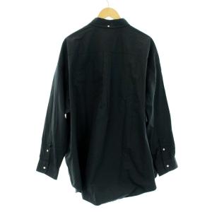 Graphpaper THOMAS MASON 20AW Oversized B.D. shirt シャツ F ブラック