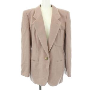 EMPORIO ARMANI スーツ セットアップ 上下 テーラードジャケット 総裏地 ラップスカート ひざ丈 42 ピンク