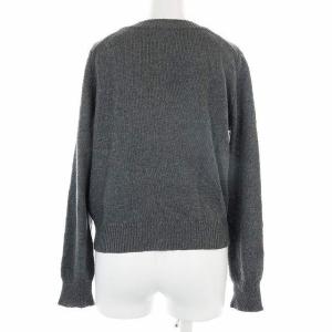 MHL. リネンカシミヤニットカーディガン グレー