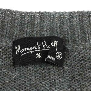 MHL. リネンカシミヤニットカーディガン グレー