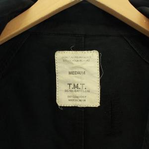 TMT カバーオール ジャケット リペア加工 M ブラック