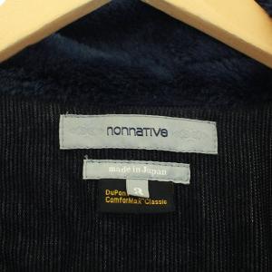 nonnative ミリタリーコート 裏ボア フード 3 ネイビー