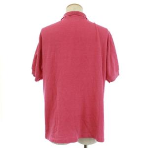 LACOSTE CHEMISE LACOSTE 70s ポロシャツ ヴィンテージ ロゴ 半袖 フランス製 ピンク