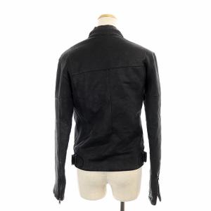 POLO RALPH LAUREN ライダースジャケット 中綿 ジップアップ S ブラック