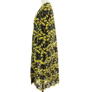 Diagram GRACE CONTINENTAL 2017年製 総レース花柄刺繍カーディガン 38 ブラック