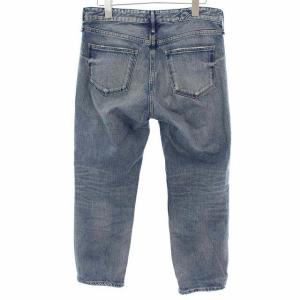 upper hights 187107 デニムパンツ ボーイフレンド クロップド 24 ブルー