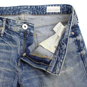 upper hights 187107 デニムパンツ ボーイフレンド クロップド 24 ブルー