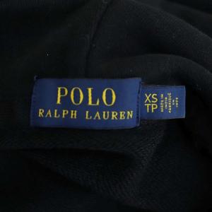 POLO RALPH LAUREN パーカー スウェット 長袖 プルオーバー XS ブラック