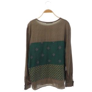 ETRO プルオーバーシルクブラウス マルチカラー