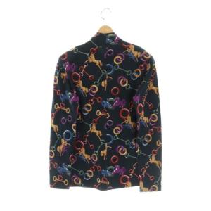 CELINE 総柄ハイネックカットソー   マルチカラー