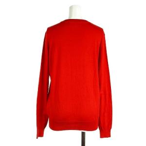 ENFOLD シルククルーネックカーディガン 38 オレンジ