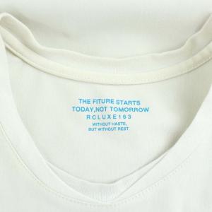 AKM BSL409 BrownBunny LUXE163AKMBB Tシャツ L アイボリー 