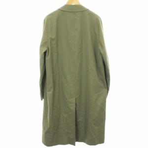 Aquascutum ステンカラーコート バルマカーンコート 英国製 ウール 玉虫色 