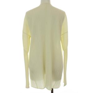 PLEATS PLEASE ISSEY MIYAKE イッセイミヤケ カーディガン 羽織り プリーツ 長袖 4 アイボリー