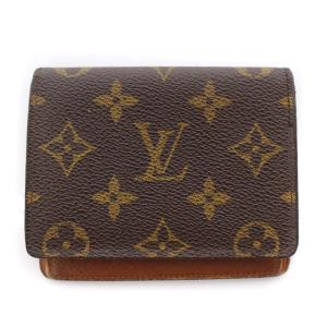 M60530 ジャポンサンガプール モノグラム パスケース カードケース  ブラウン