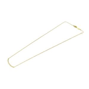 AHKAH ビリーブユーネックレス K18YG ダイヤモンド 0.10ct