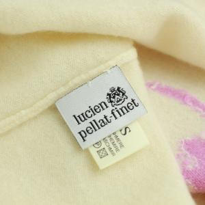 lucien pellat finet ニット スカル カシミヤ S アイボリー ピンク