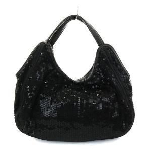 ANTEPRIMA ハンドバッグ スパンコール ブラック