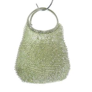 ANTEPRIMA ワイヤーバッグ フラワーモチーフ シルバー