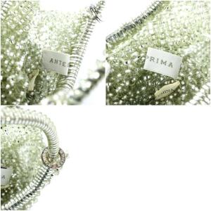 ANTEPRIMA ワイヤーバッグ フラワーモチーフ シルバー