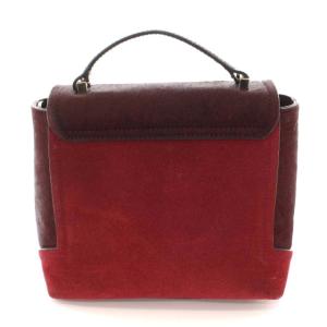 kate spade new york ハラコロゴハンドバッグ レッド