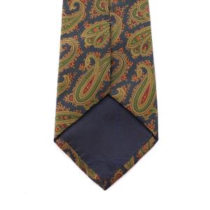 Salvatore Ferragamo ペイズリー柄シルクネクタイ マルチカラー