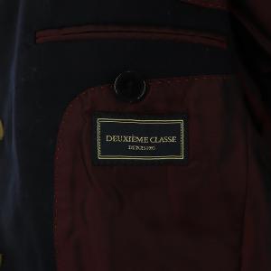 Deuxieme Classe テーラードジャケット シングル 金ボタン ウール 32 ネイビー