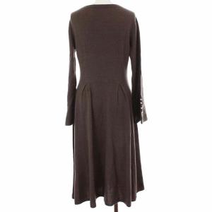 René 2020年製 ロングニットワンピース S 茶